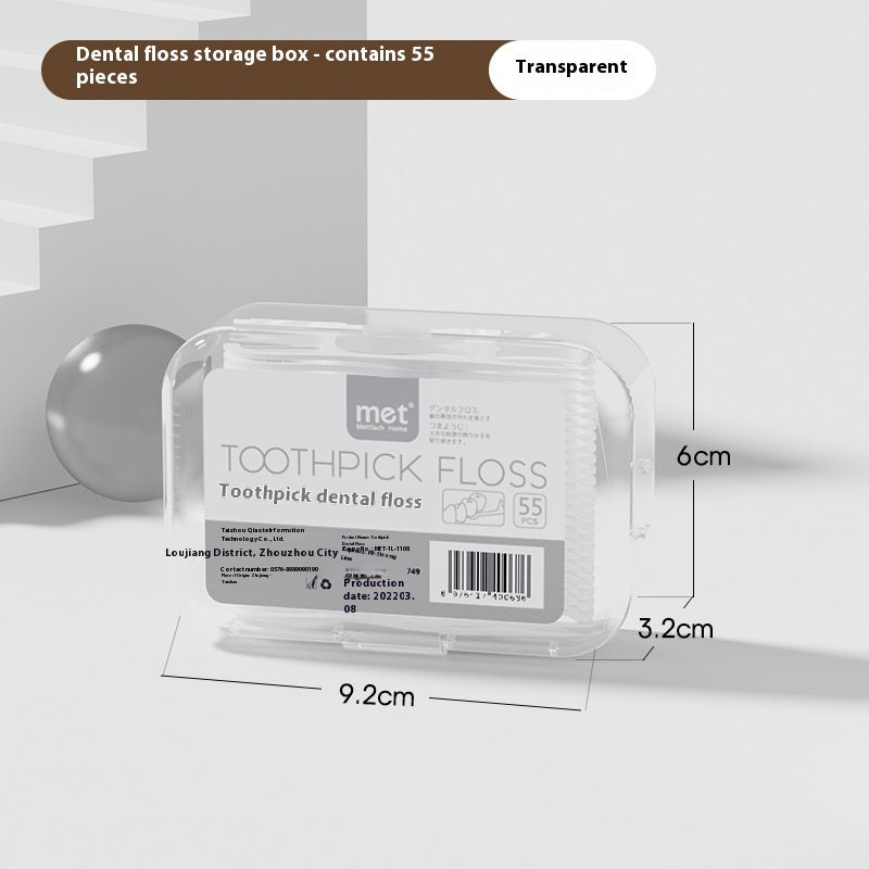 Portable Pop-up Dental Floss