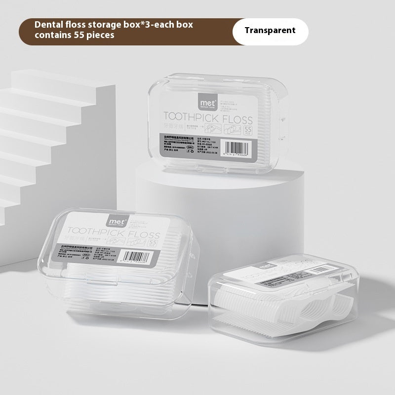 Portable Pop-up Dental Floss