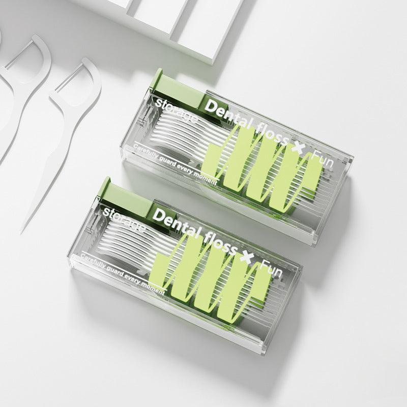 Portable Pop-up Dental Floss