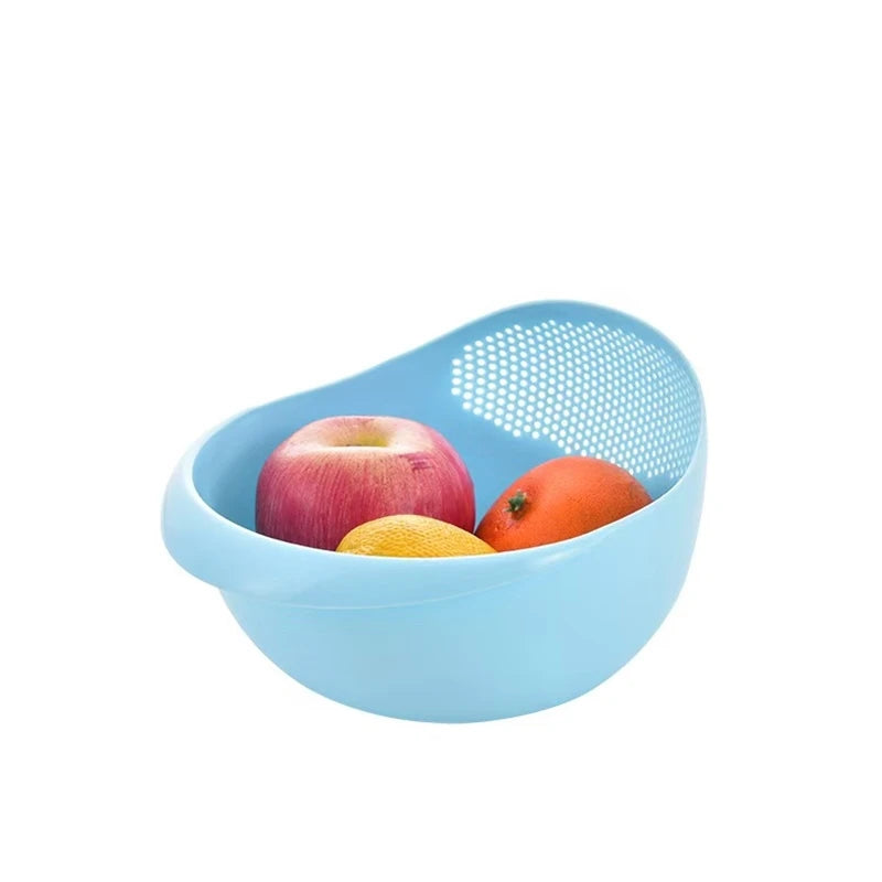 Multi-functional Rice Washer Basket Household Kitchen Washing Screen Basin-1